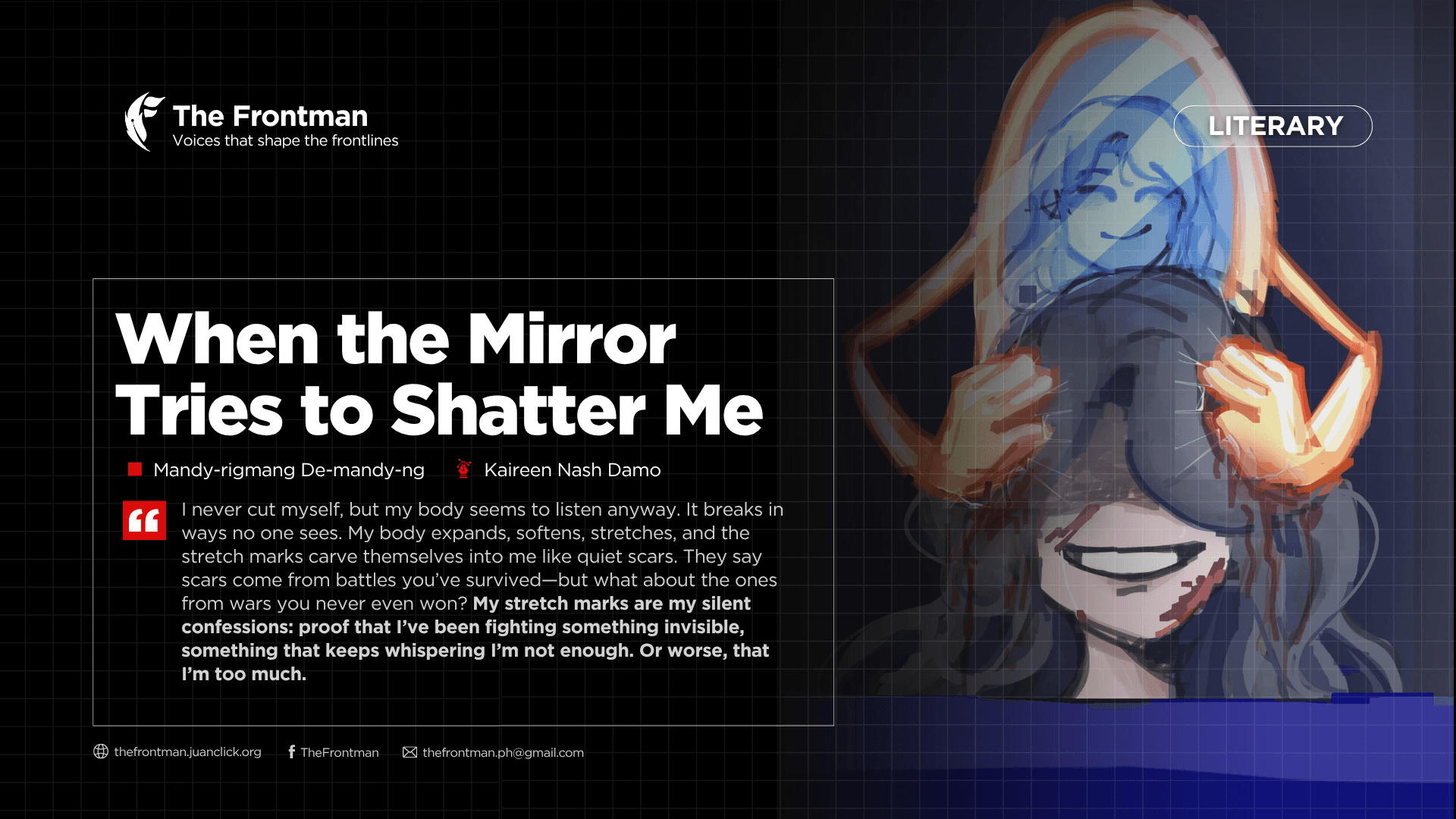 LITERARY | When the Mirror Tries to Shatter Me