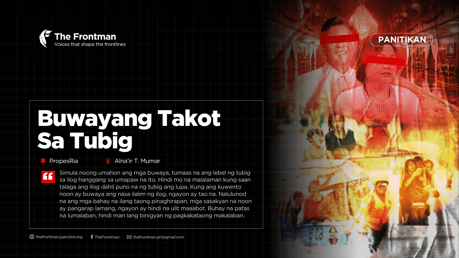PANITIKAN | Buwayang Takot Sa Tubig