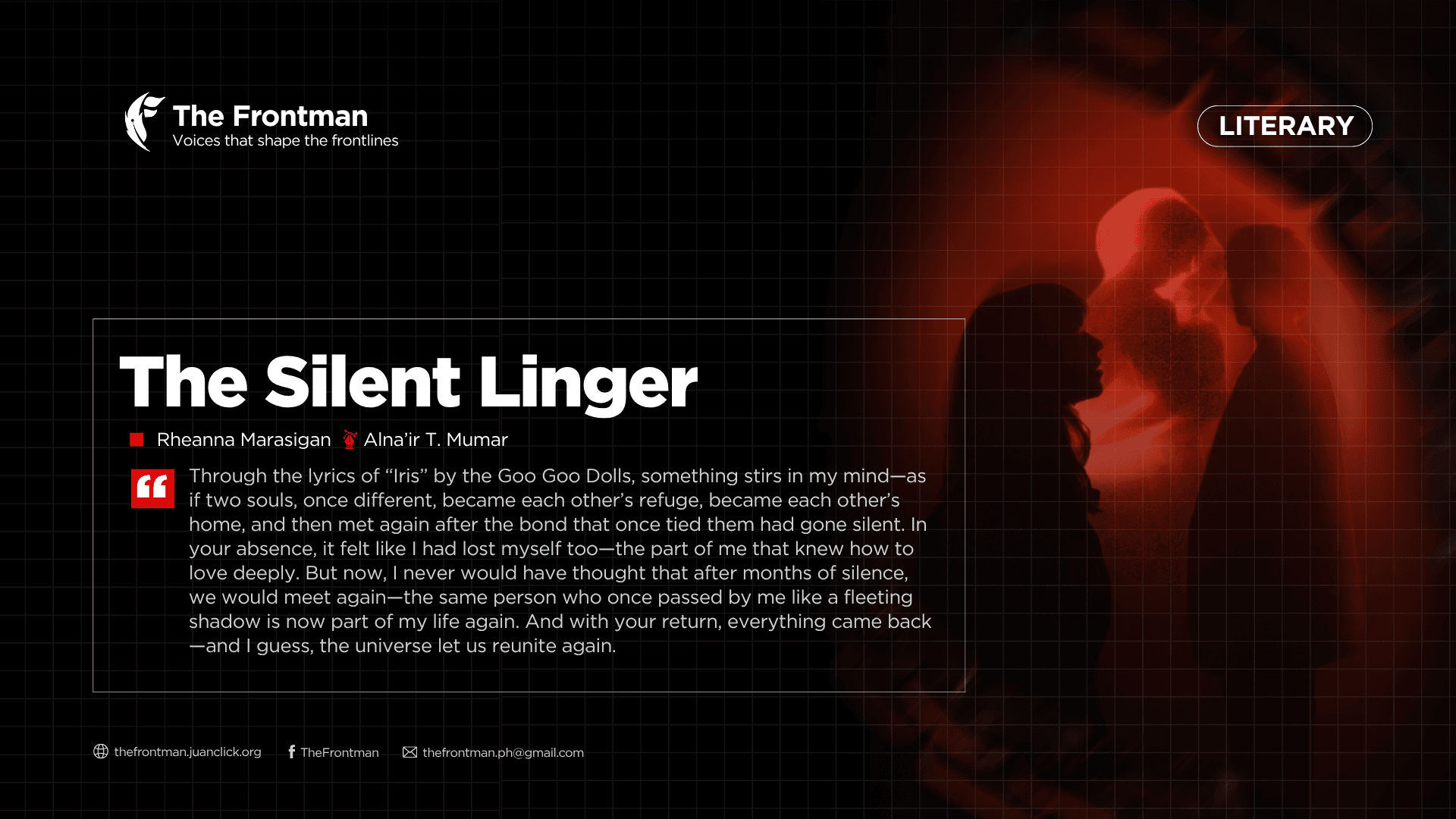 LITERARY | The Silent Linger
