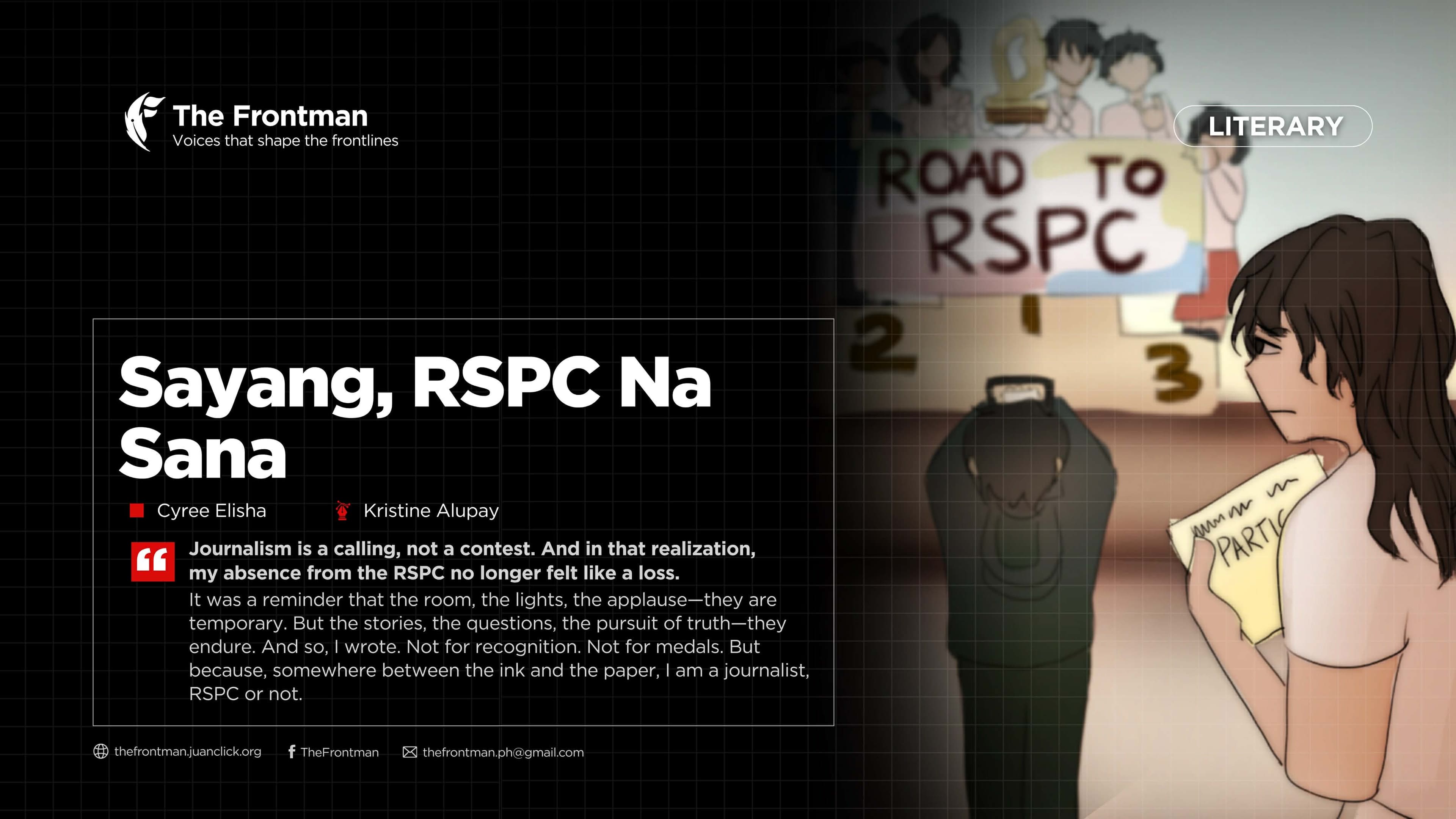 PANITIKAN | Sayang, RSPC Na Sana