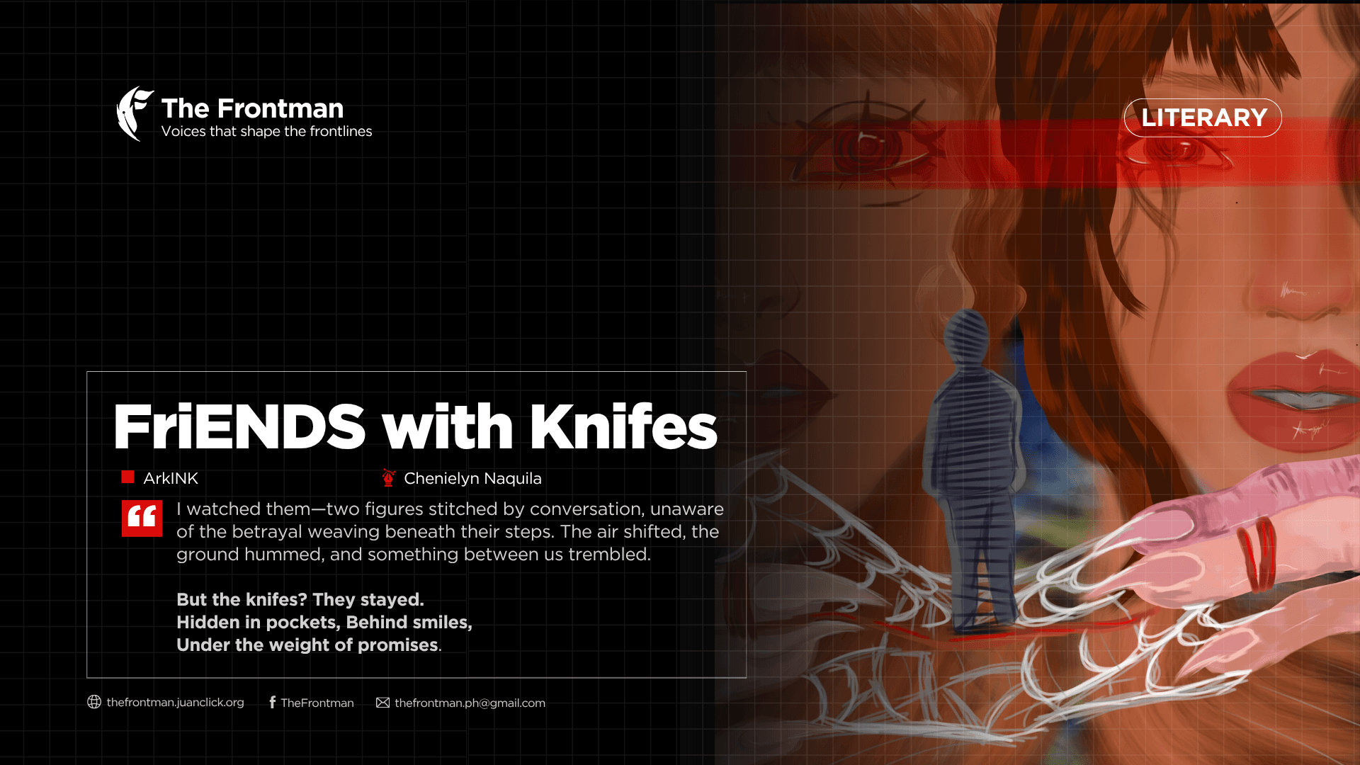 LITERARY | FriENDS with Knifes