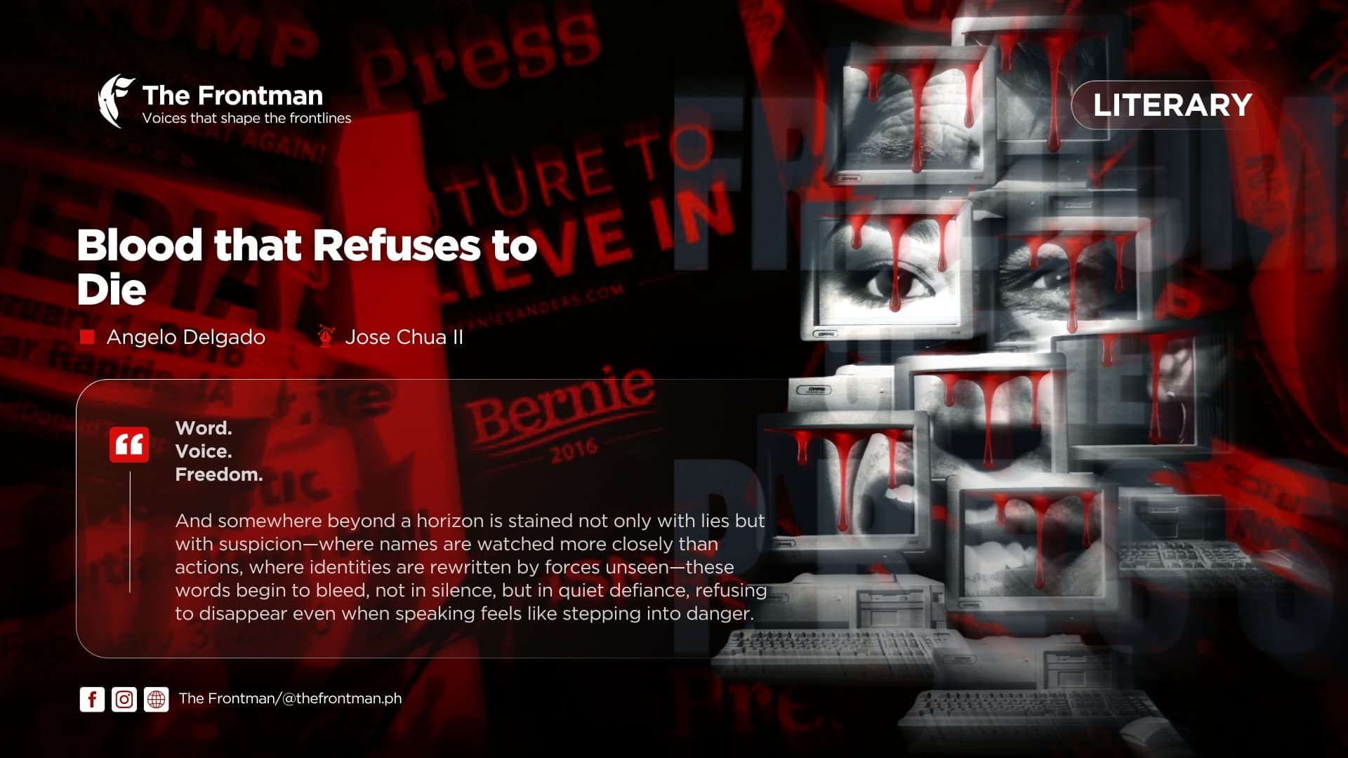 LITERARY | Blood That Refuses To Die