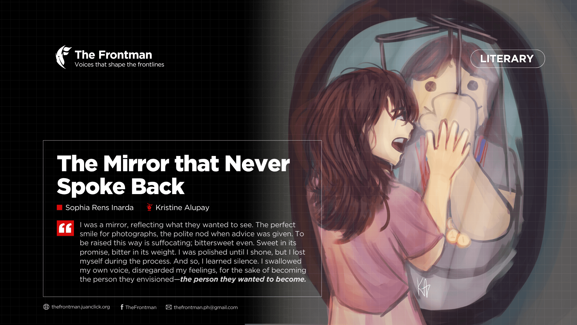 LITERARY | The Mirror that Never Spoke Back