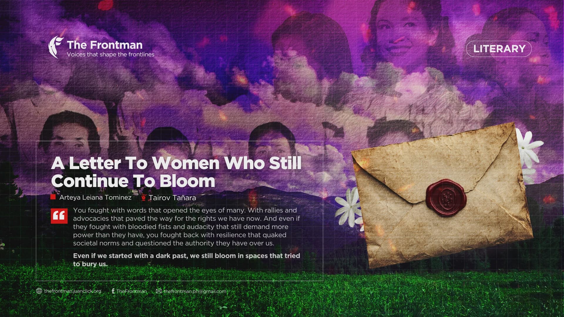 LITERARY | A Letter To Women Who Still Continue To Bloom