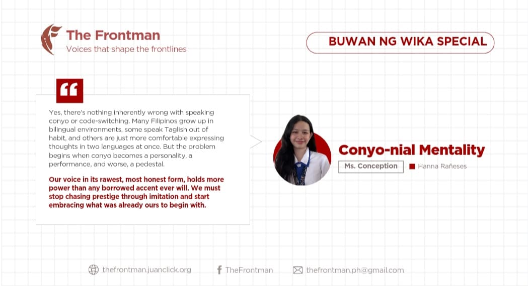 COLUMN | Conyo-nial Mentality