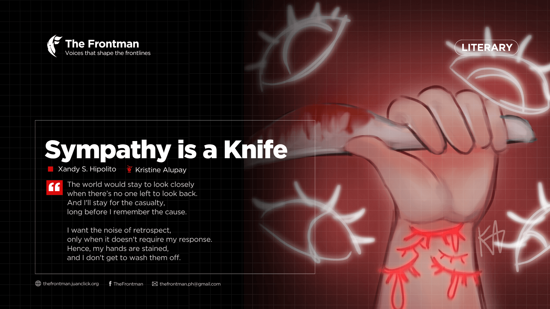 LITERARY | Sympathy is a Knife
