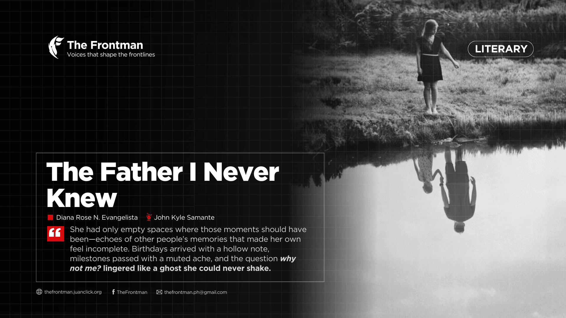 LITERARY | The Father I Never Knew