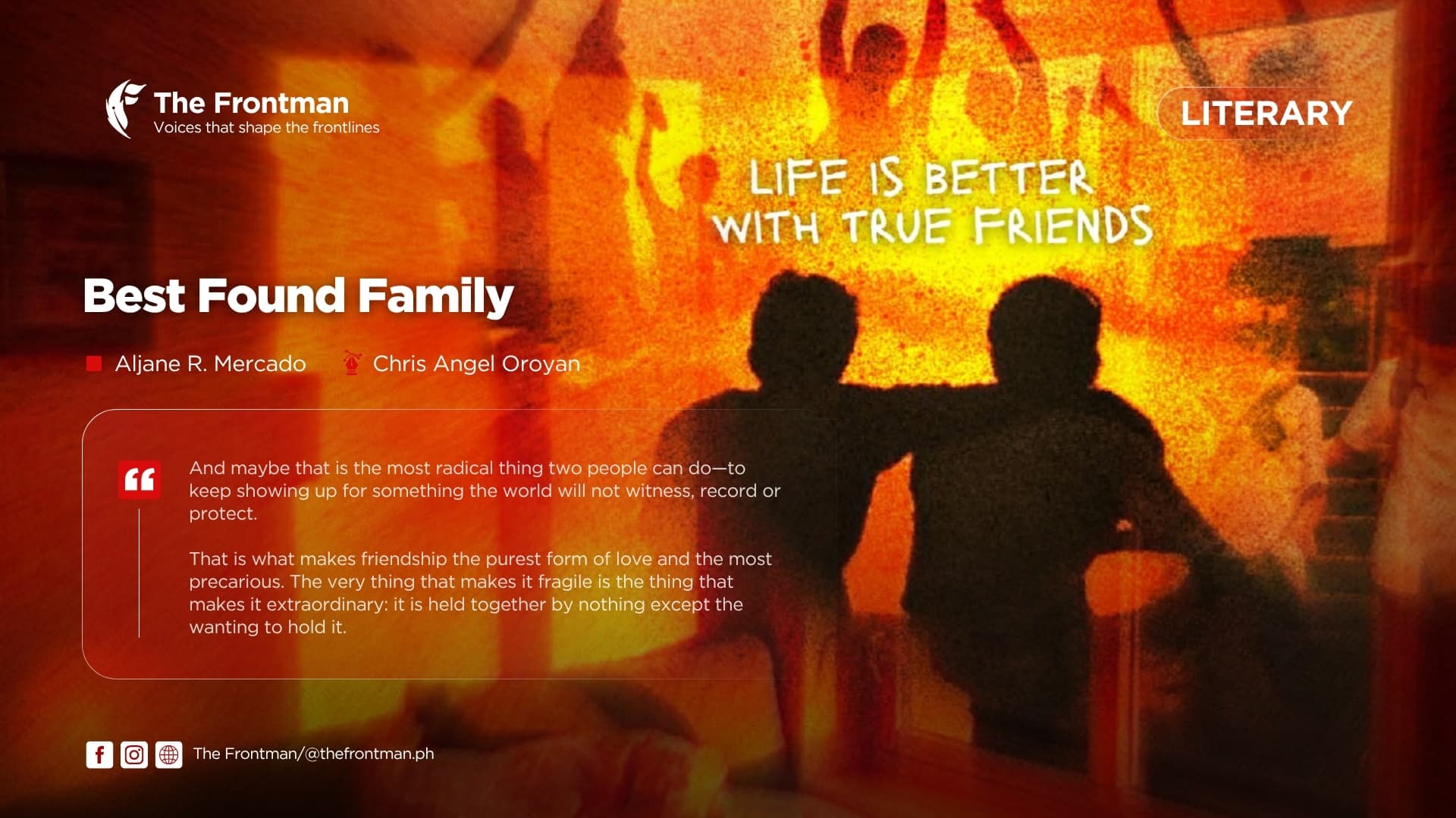 NATIONAL BFF DAY SPECIAL | Best Found Family