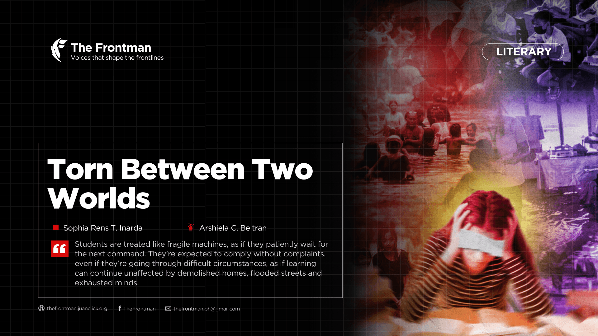 LITERARY | Torn Between Two Worlds