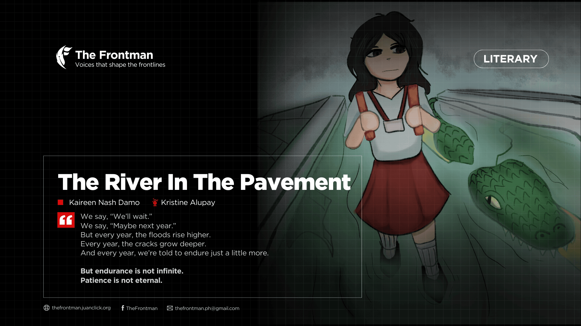 LITERARY | The River In The Pavement