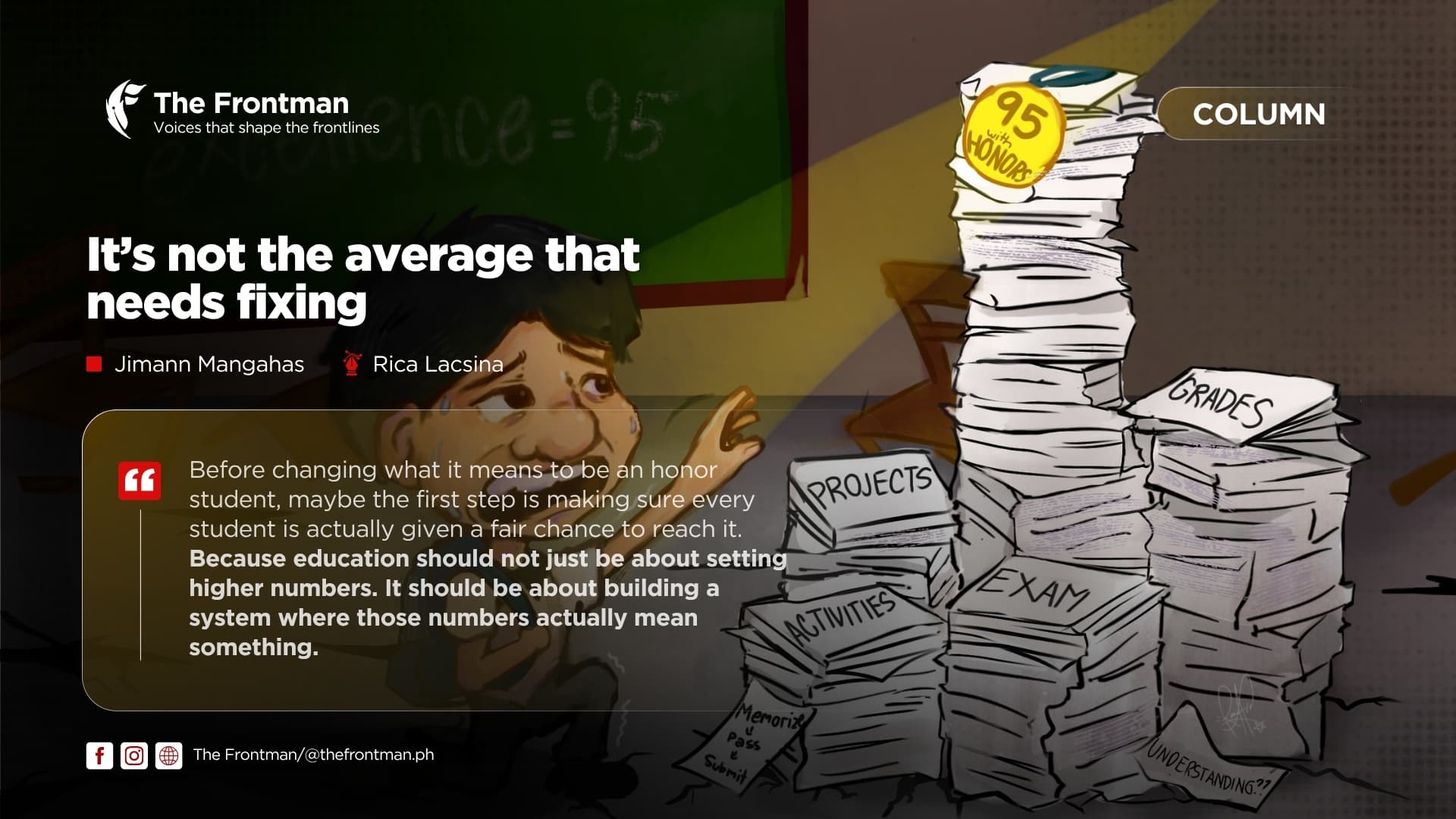 COLUMN | It’s not the average that needs fixing.