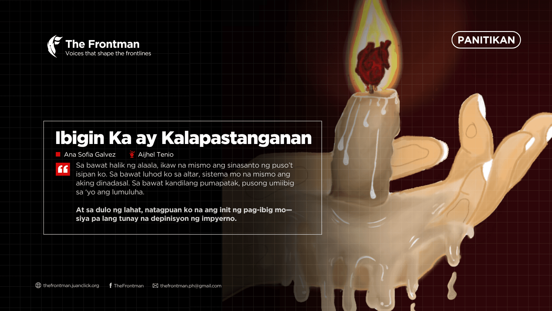 PANITIKAN | Ibigin Ka ay Kalapastanganan
