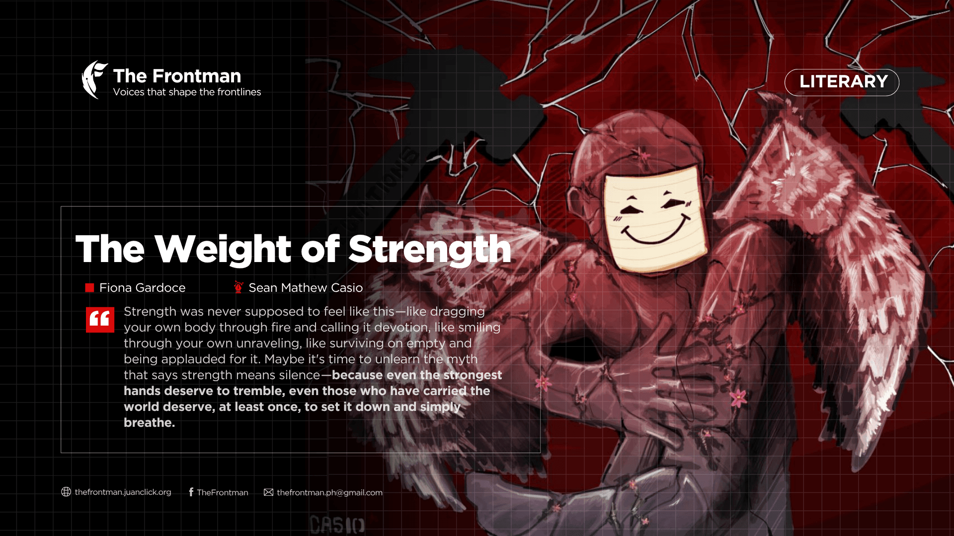LITERARY | The Weight of Strength