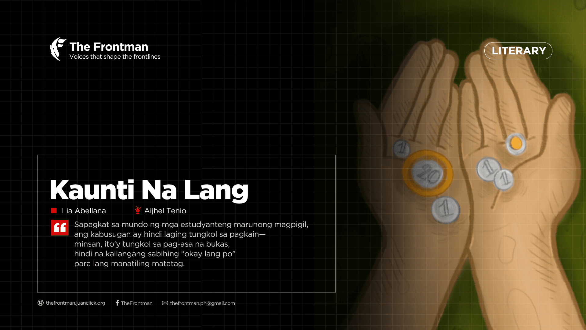 LITERARY | Kaunti Na Lang