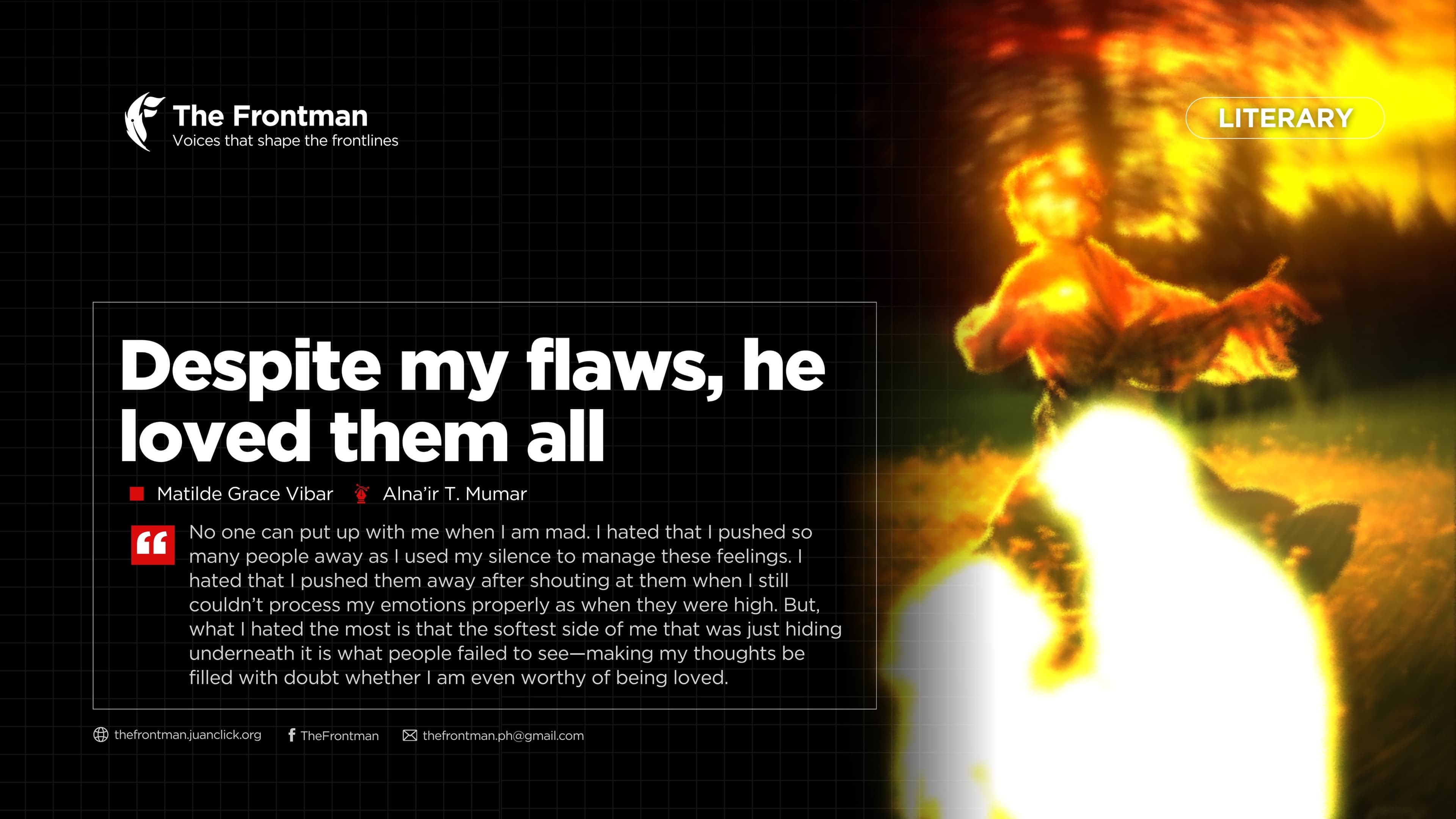 LITERARY | Despite my flaws, he loved them all