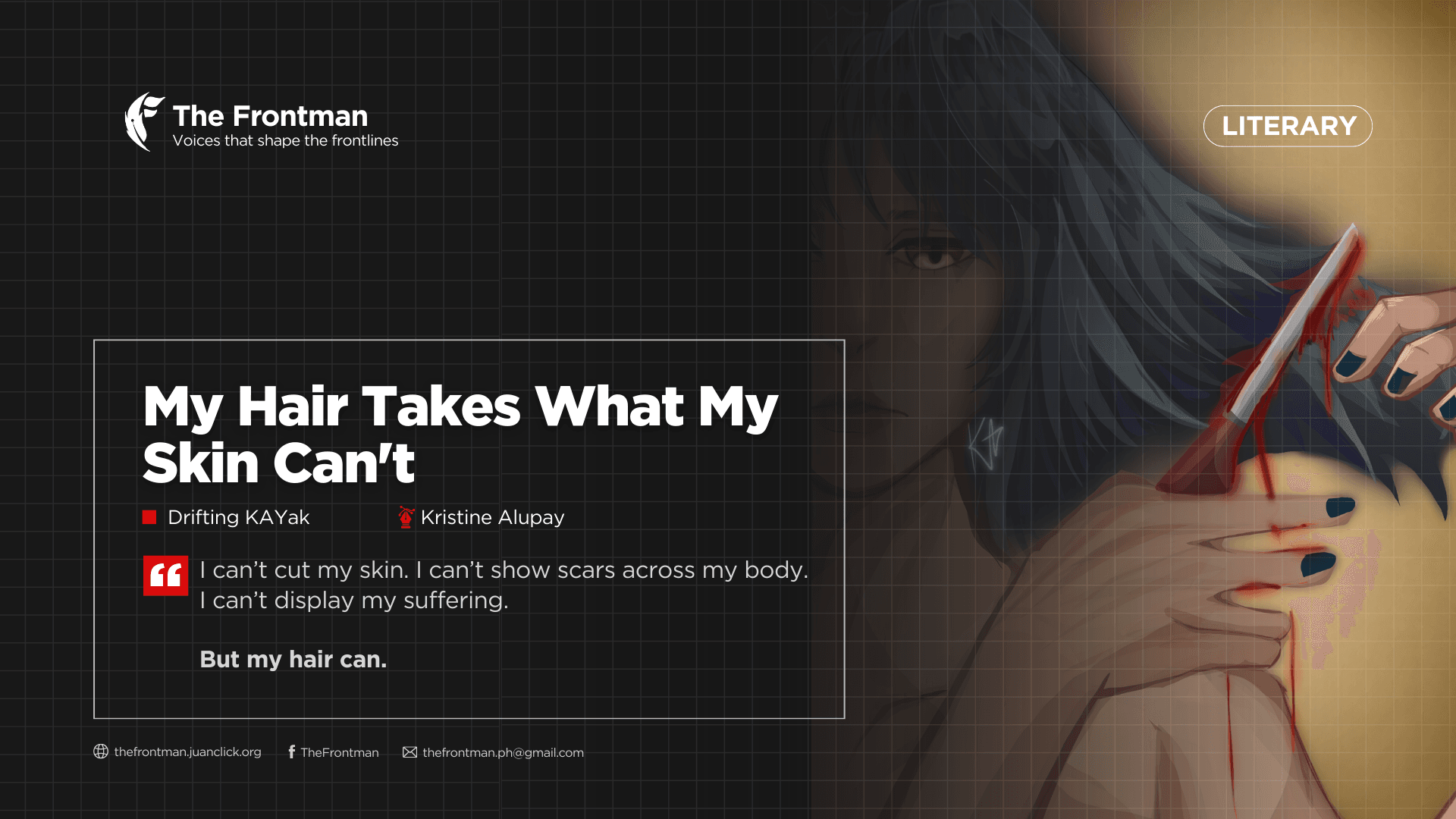LITERARY | My hair takes what my skin can’t