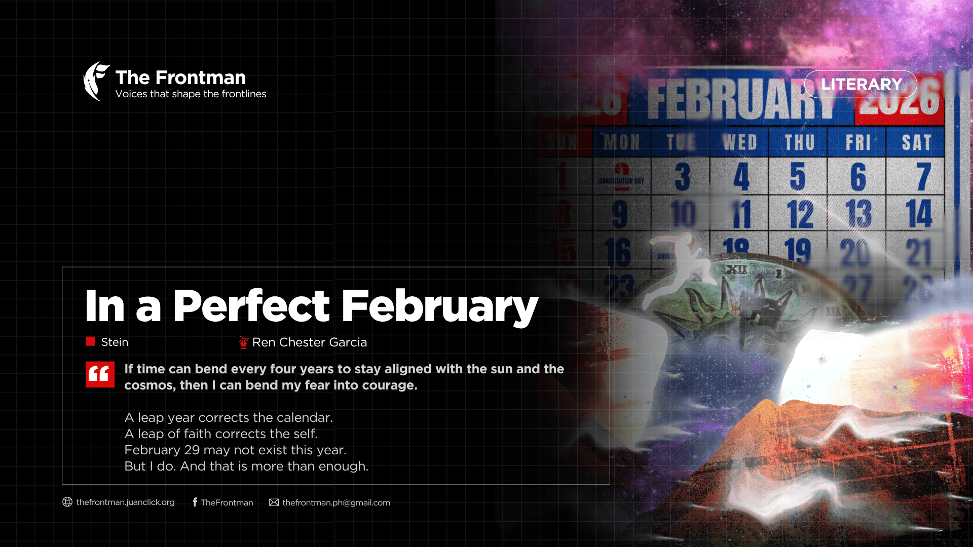 LITERARY | In a Perfect February 