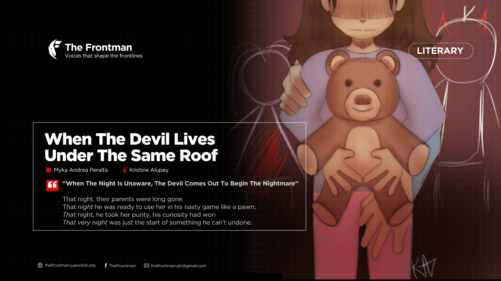 LITERARY | When The Devil Lives Under The Same Roof