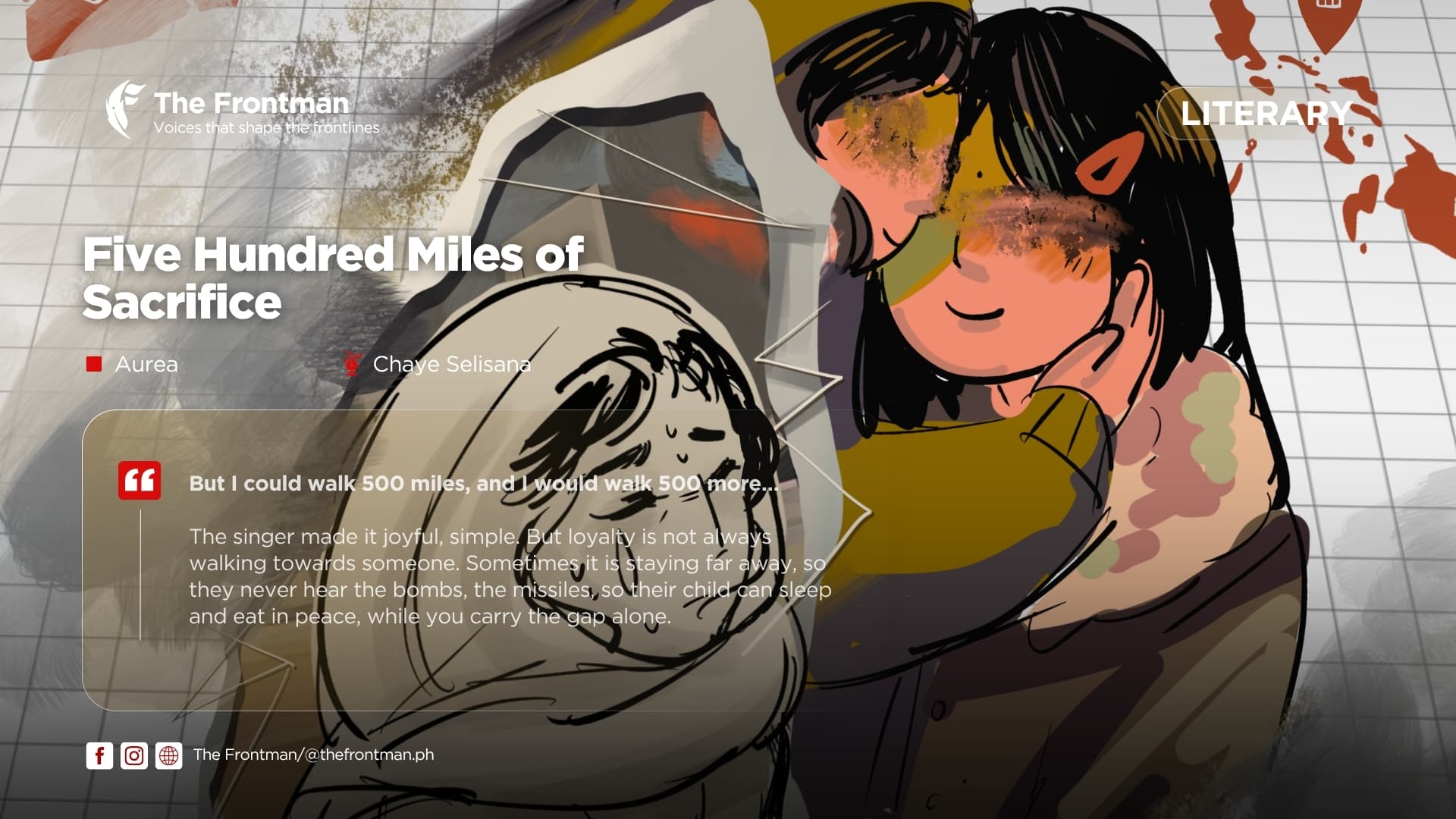LITERARY | Five Hundred Miles of Sacrifice
