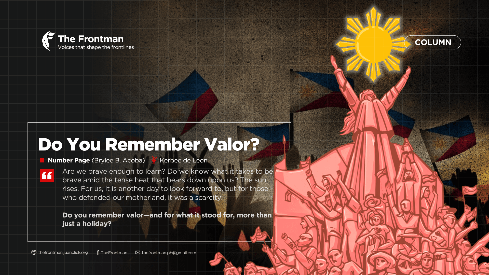 COLUMN | Do You Remember Valor?