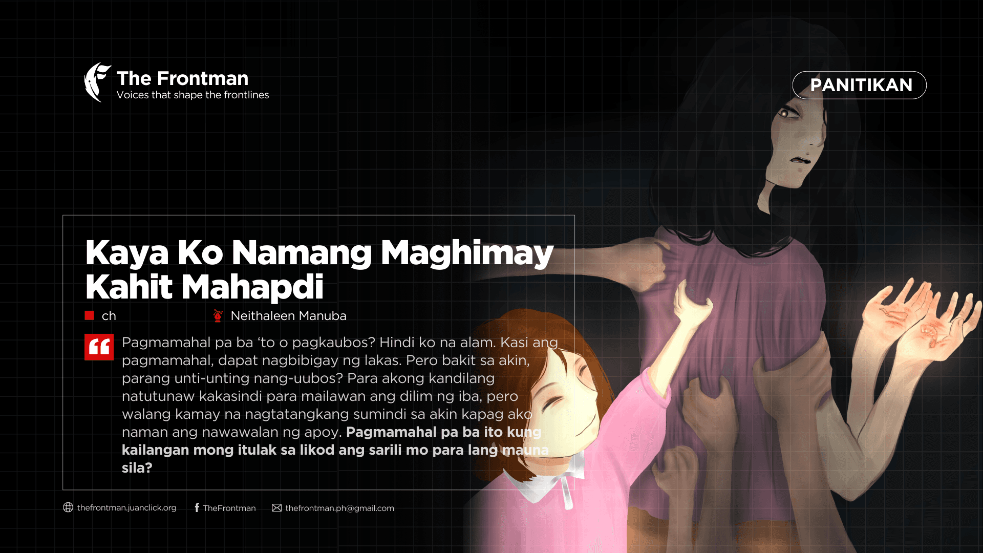 PANITIKAN | Kaya Ko Namang Maghimay Kahit Mahapdi