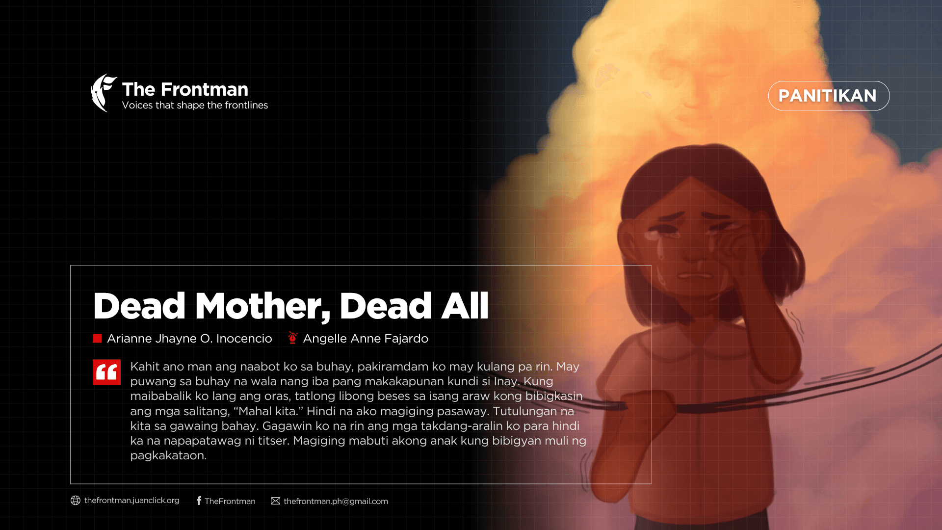 PANITIKAN | Dead Mother, Dead All