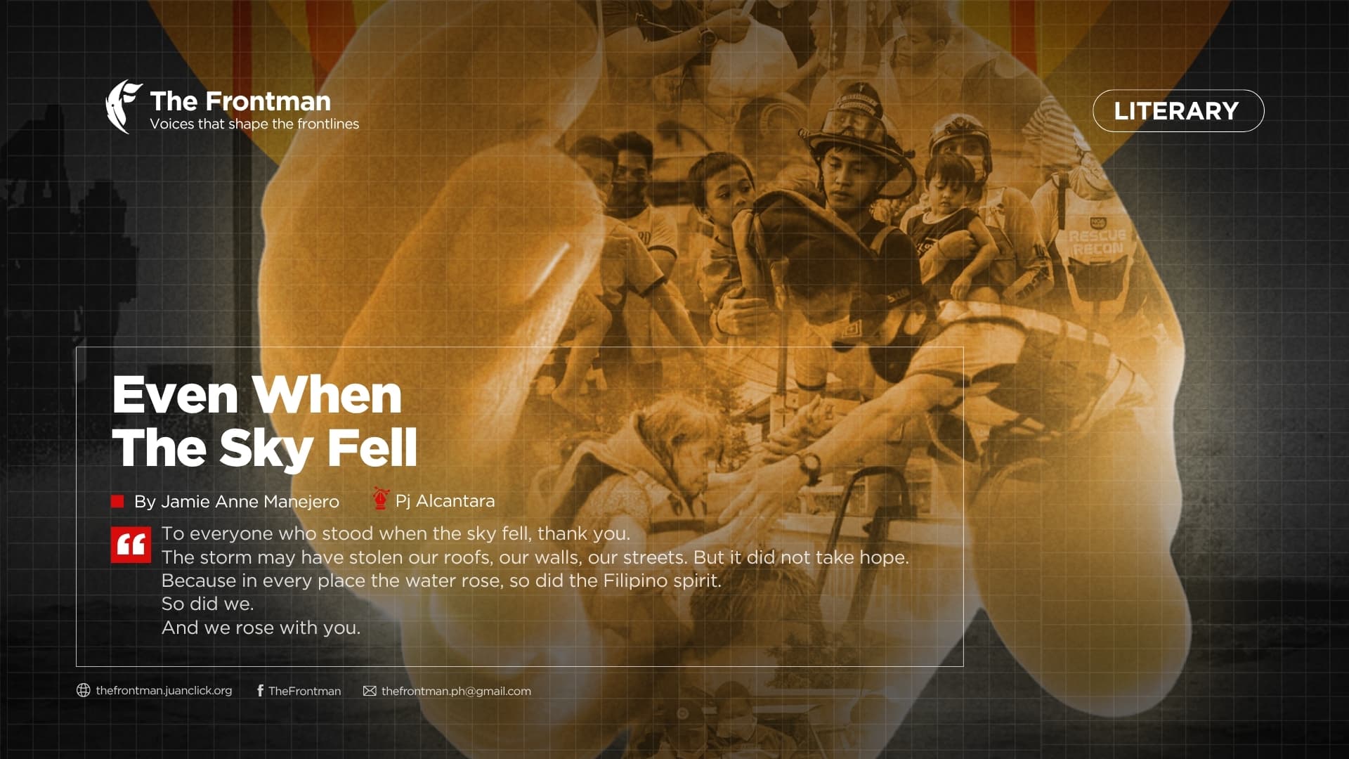 LITERARY | Even When The Sky Fell